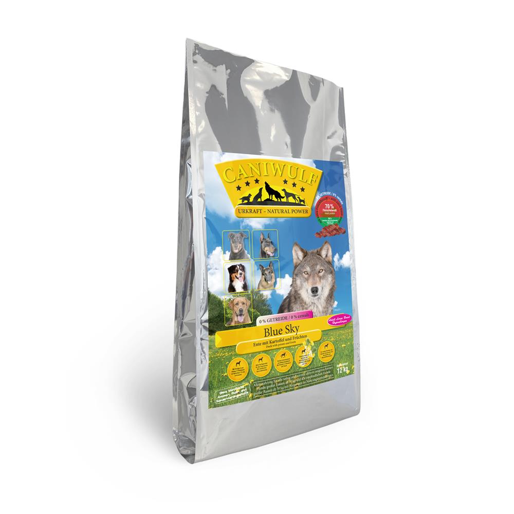 CANIWULF Blue Sky Adult Large Breed Ente mit Kartoffel und Früchten