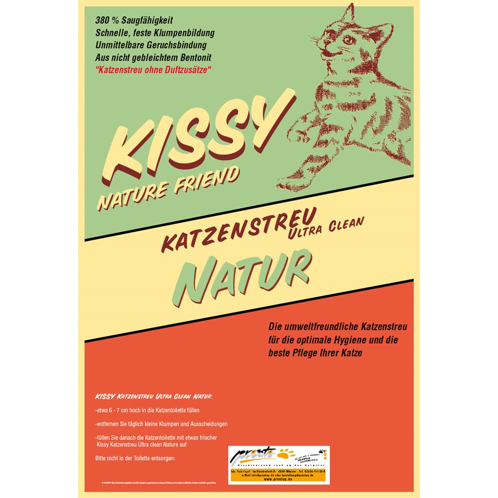 Kissy Ultra Clean Natur 14kg