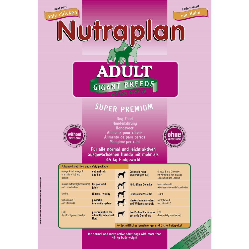 Nutraplan Adult Giant Breeds Chicken