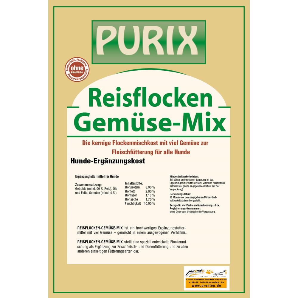 Purix Reisflocken-Gemüse-Mix 10kg