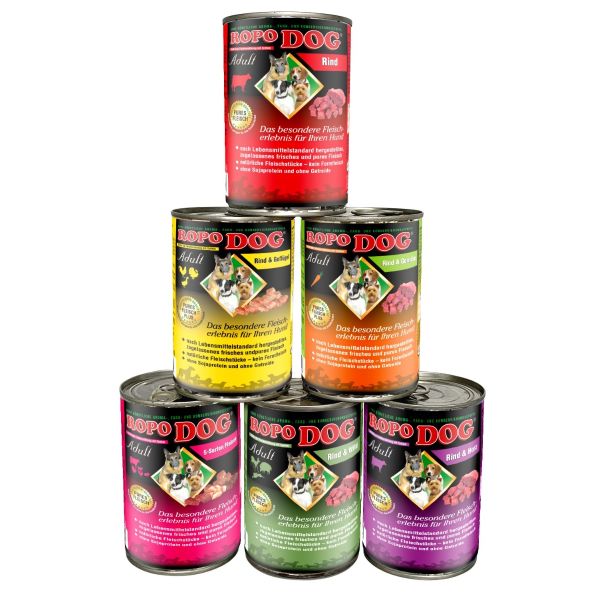ROPODOG Probierpaket 6x400g