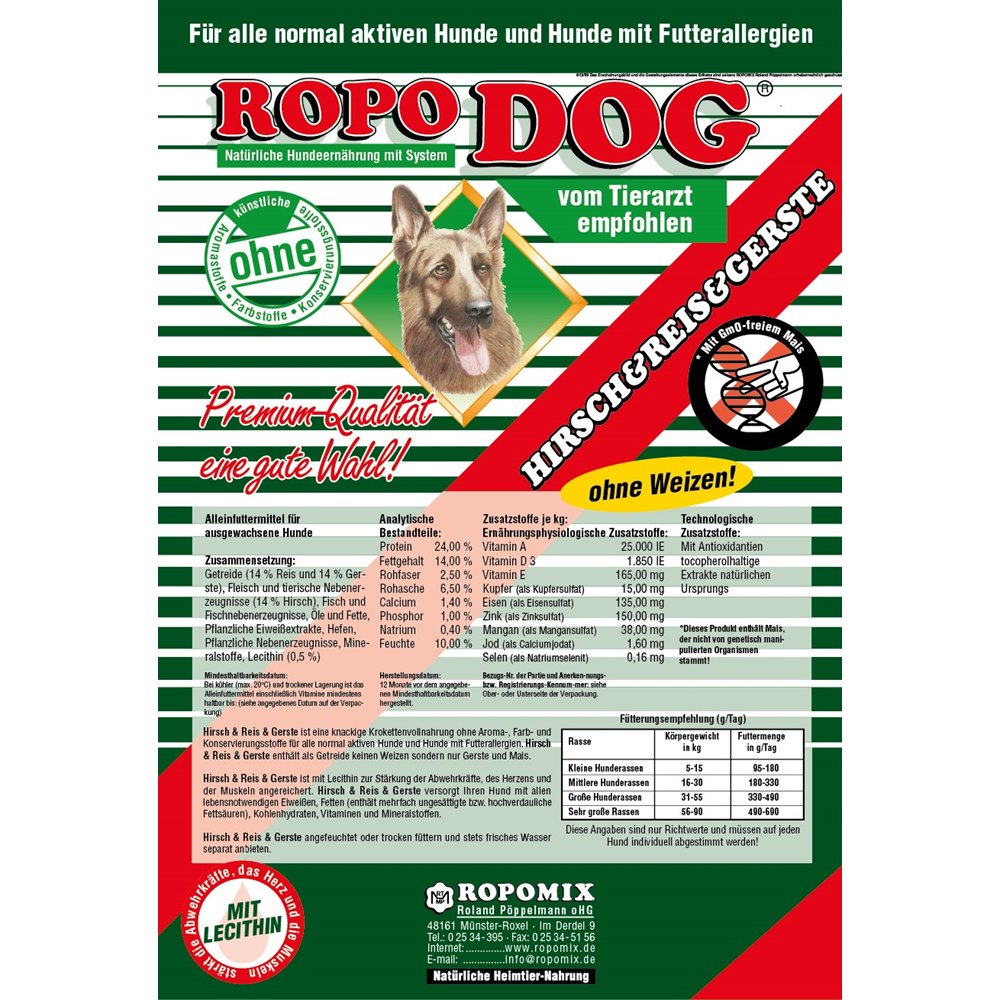 ROPODOG Hirsch & Reis & Gerste