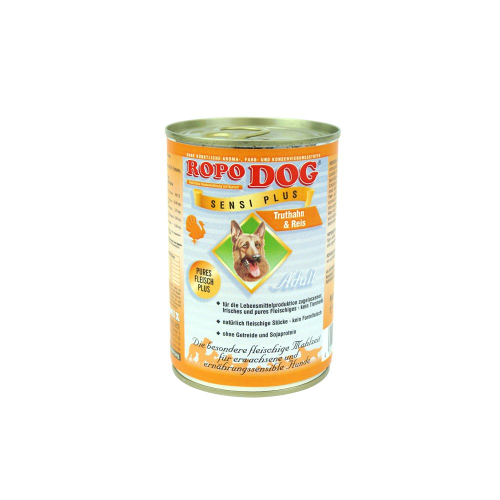 ROPODOG Sensi plus Truthahn & Reis