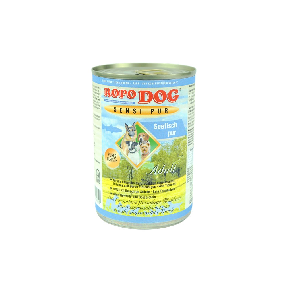 ROPODOG Sensi pur Seefisch pur