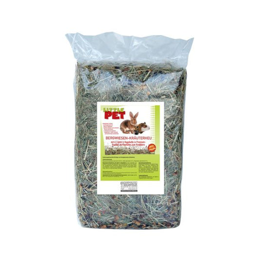Little Pet Bergwiesen-Kräuterheu m. 6 % Apfel & Hagebutte 500 g