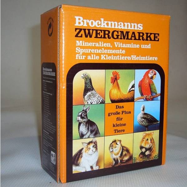 Brockmann`s Zwergmarke Mineralfuttermittel für Nutz-Heimtiere 5kg