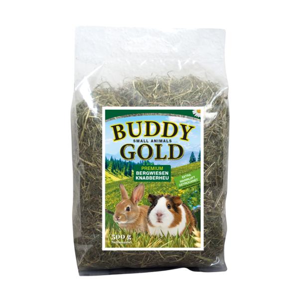 BUDDY GOLD Premium Bergwiesen Knabberheu