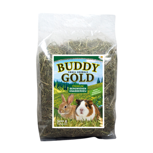 BUDDY GOLD Premium Bergwiesen Knabberheu