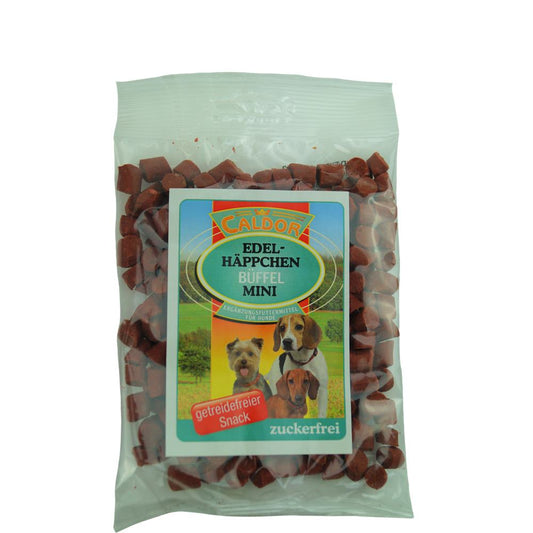 Caldor Snacks Edel-Häppchen mini Büffel (getreidefrei) 150g