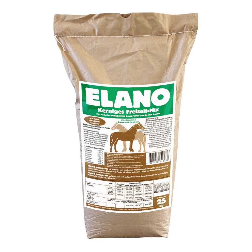 Elano Freizeit-Mix mit Hafer 25kg
