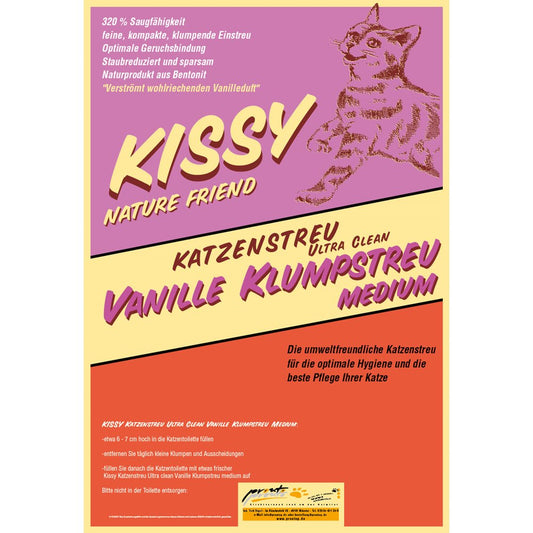 Kissy Vanille Klumpstreu Medium 10kg