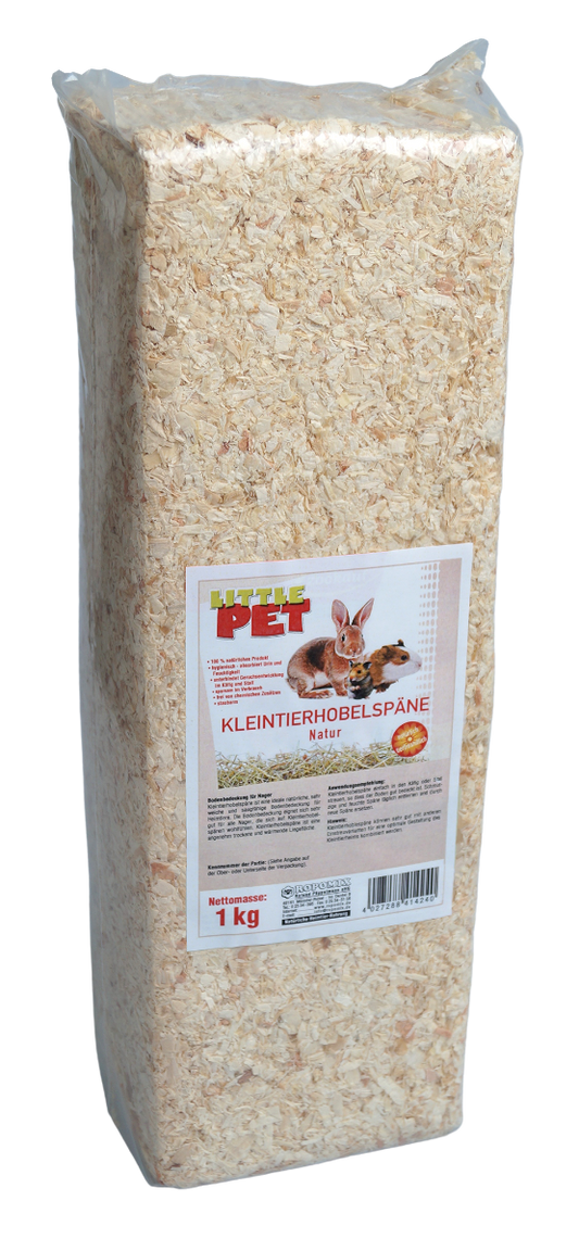 Little Pet Kleintierhobelspäne Natur gepresst