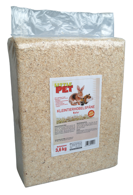 Little Pet Kleintierhobelspäne Natur gepresst
