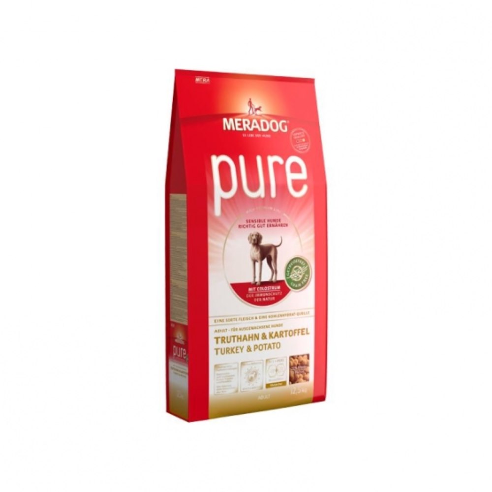 Mera Dog Pure Truthahn+Kartoffel Getreidfrei 12,5kg