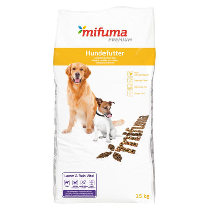mifuma Hund Trockenfutter Prem. Lamm & Reis Vital 12kg