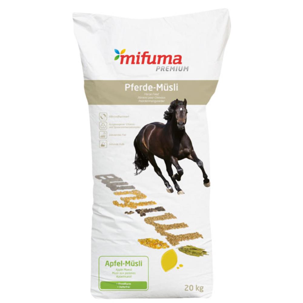 mifuma Pferdefutter Apfel-Müsli 20kg