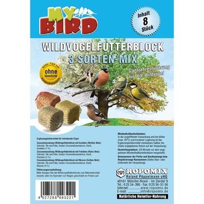 My Bird Insektenfettknödel 3 Sorten ohne Netz 90g