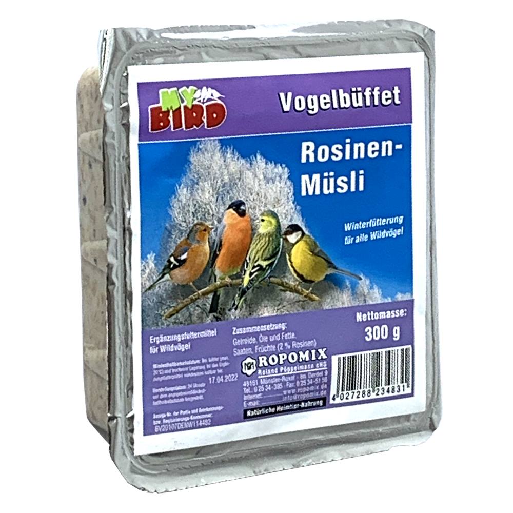 Vogelbuffet Nachfüllpack Rosinen-Müsli
