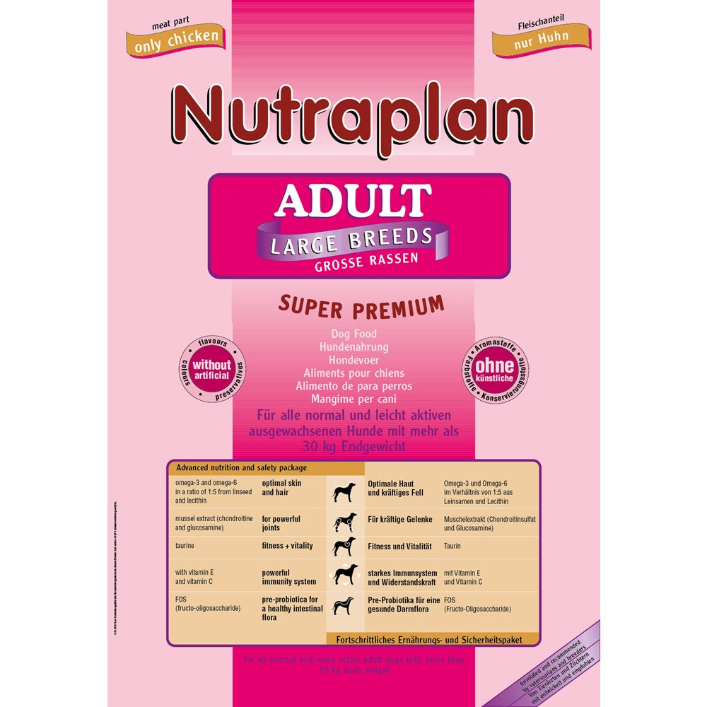 Nutraplan Adult Large Breeds Chicken