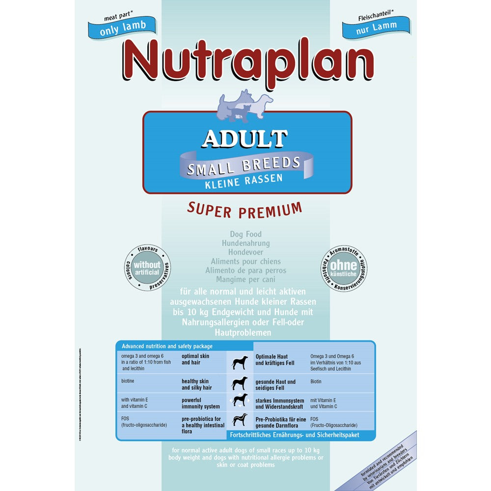 Nutraplan Adult Small Breeds Lamb
