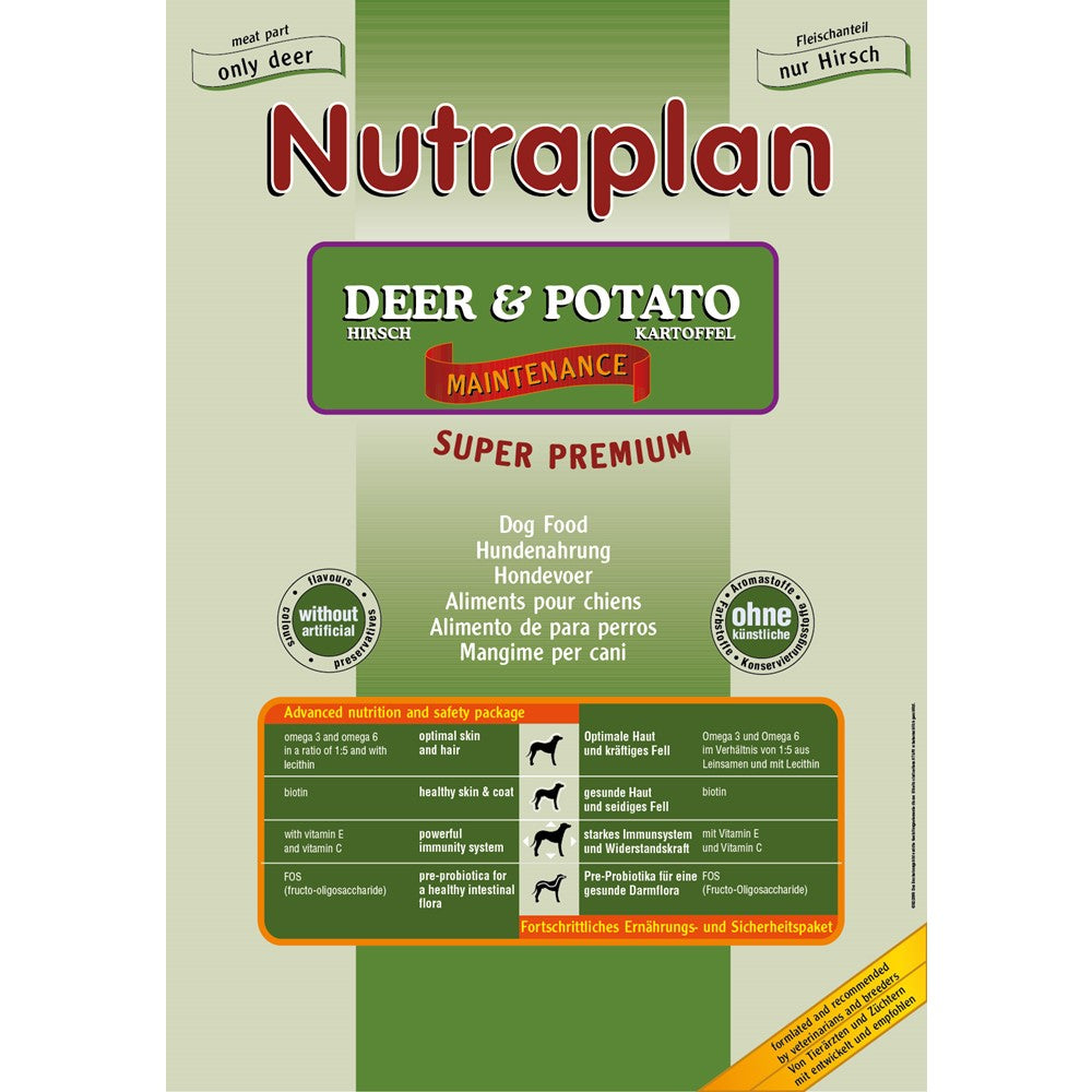 Nutraplan Deer & Potato Maintenance All Breeds