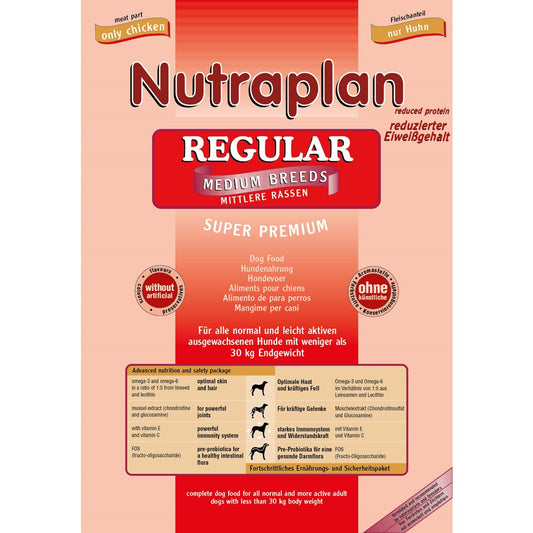 Nutraplan Regular Medium Breeds reduced protein Chicken