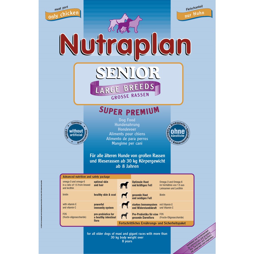 Nutraplan Senior Chicken Large Breeds