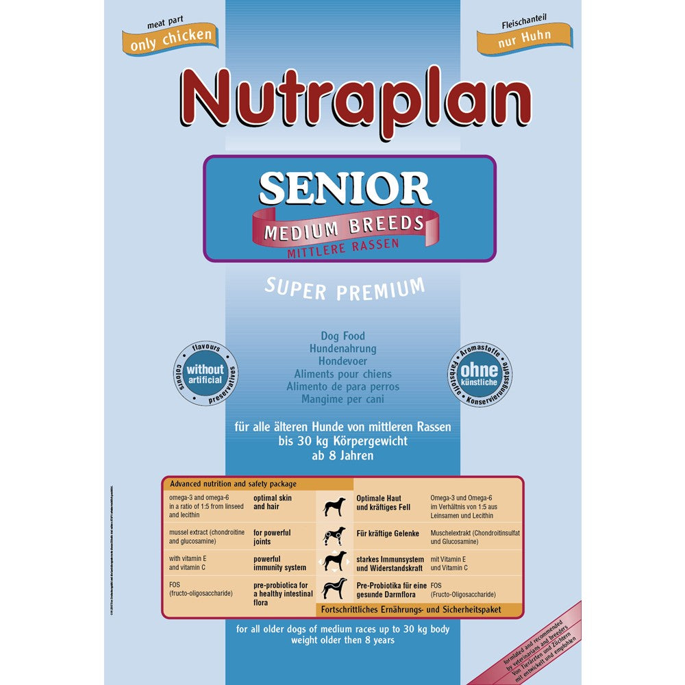 Nutraplan Senior Chicken Medium Breeds