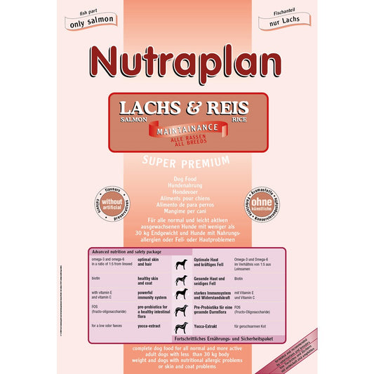 Nutraplan Sensitive Lachs & Reis all breeds
