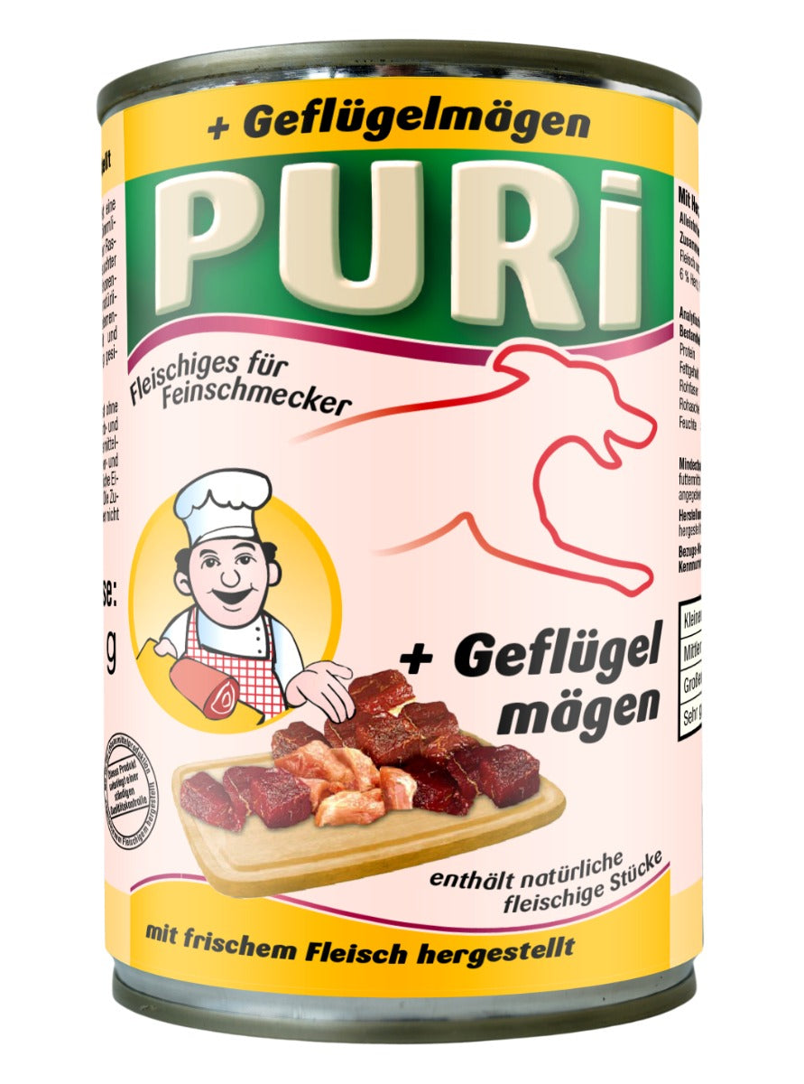 Puri Fleisch für Feinschmecker Geflügelmägen