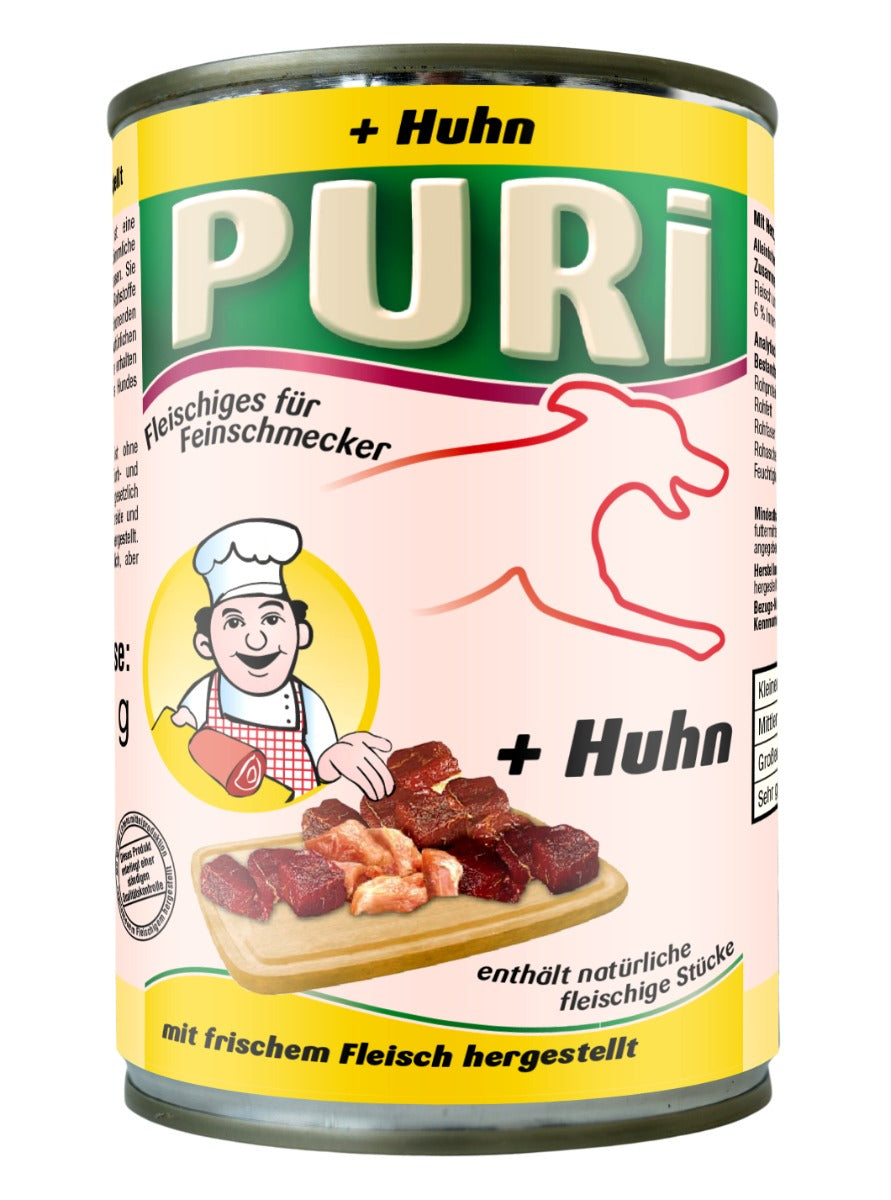 Puri Fleisch für Feinschmecker Huhn
