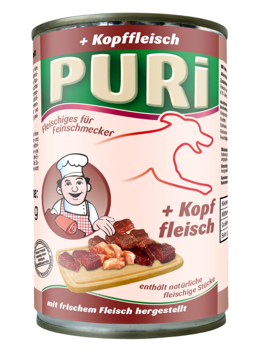 Puri Fleisch für Feinschmecker Kopffleisch