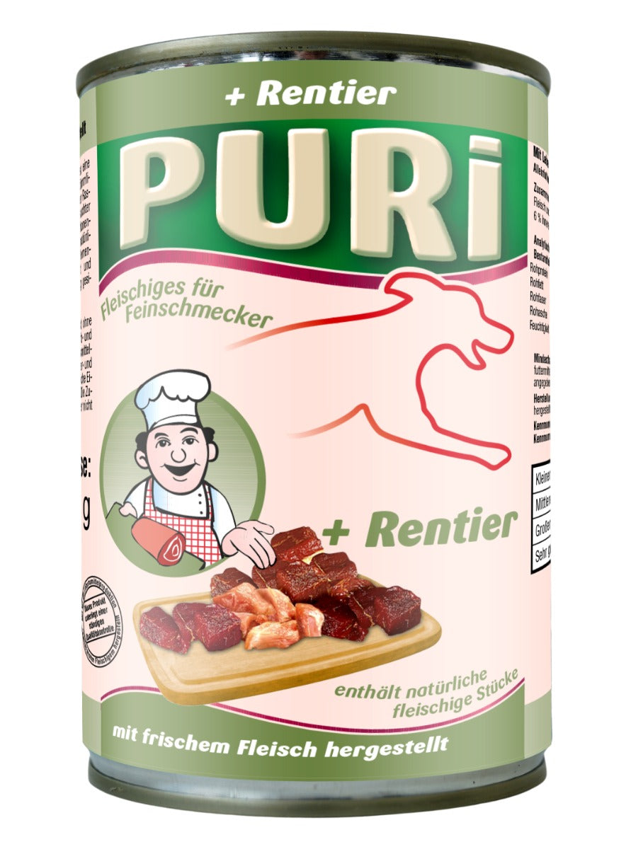 Puri Fleisch für Feinschmecker Rentier