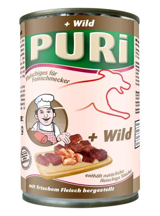 Puri Fleisch für Feinschmecker Wild