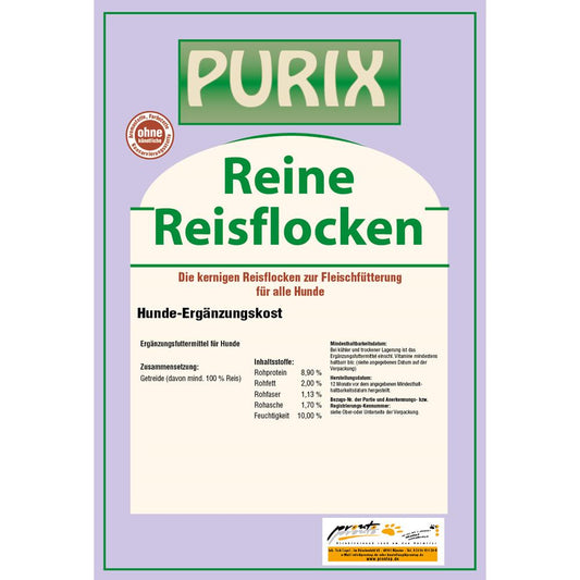 Purix Reine Reisflocken 10kg