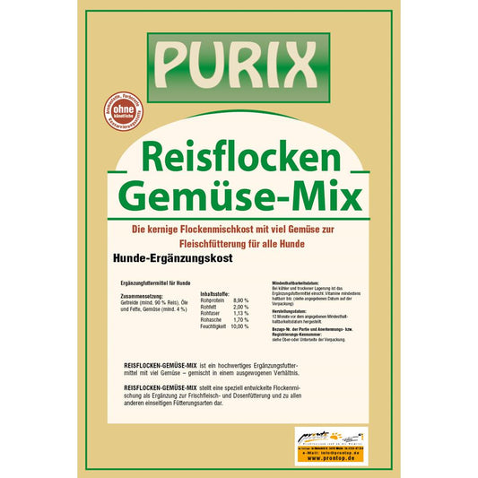 Purix Reisflocken-Gemüse-Mix 10kg