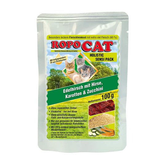 ROPOCAT Holistic Sensi Pack Edelhirsch mit Hirse, Karotte & Zucchini