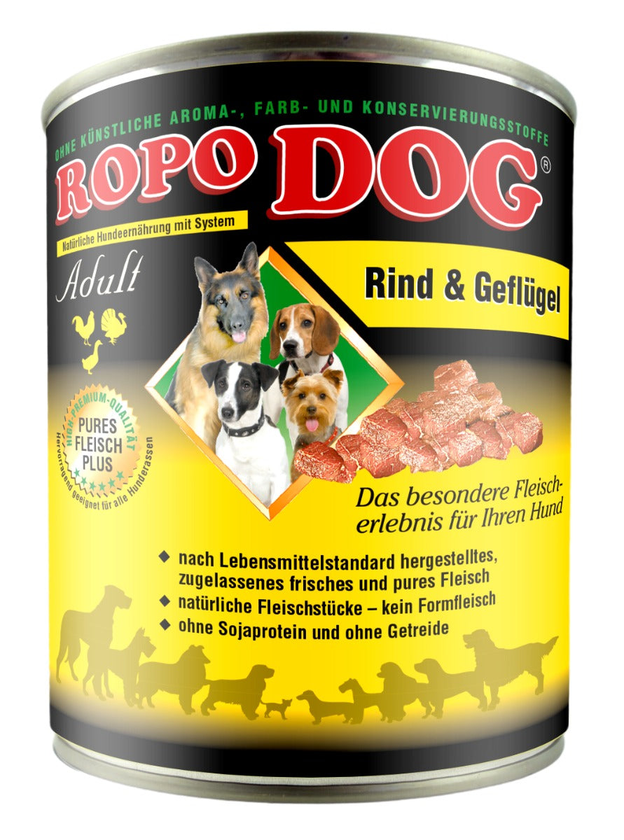 ROPODOG Rind & Geflügel