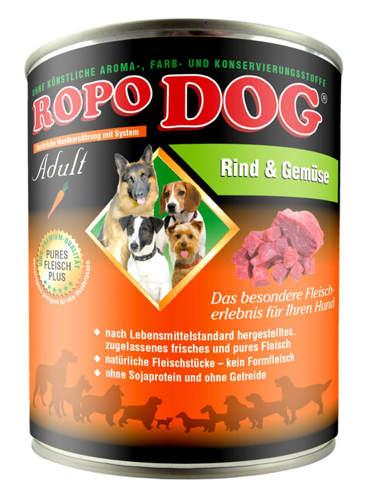 ROPODOG Rind & Gemüse