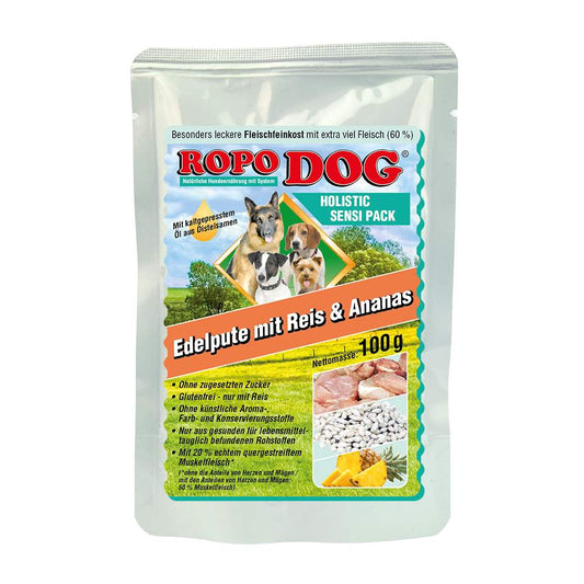 ROPODOG Holistic Sensi Pack Edelpute mit Reis & Ananas