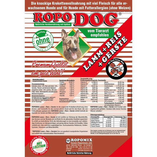 ROPODOG Lamm & Reis & Gerste