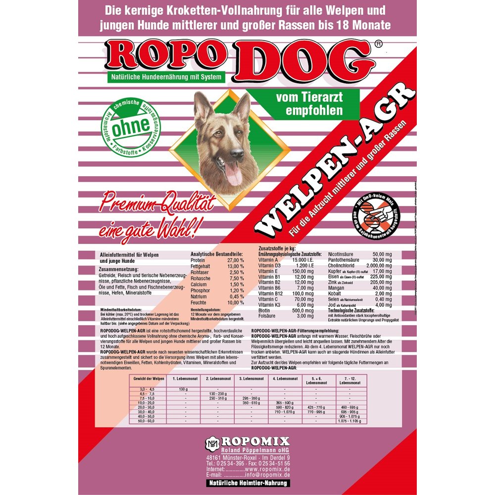 ROPODOG Welpenkräcker AGR