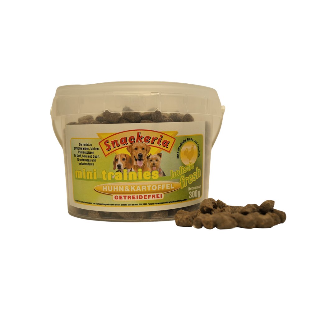 Snackeria Mini-Trainies frisches Huhn & Kartoffel holistic 300g