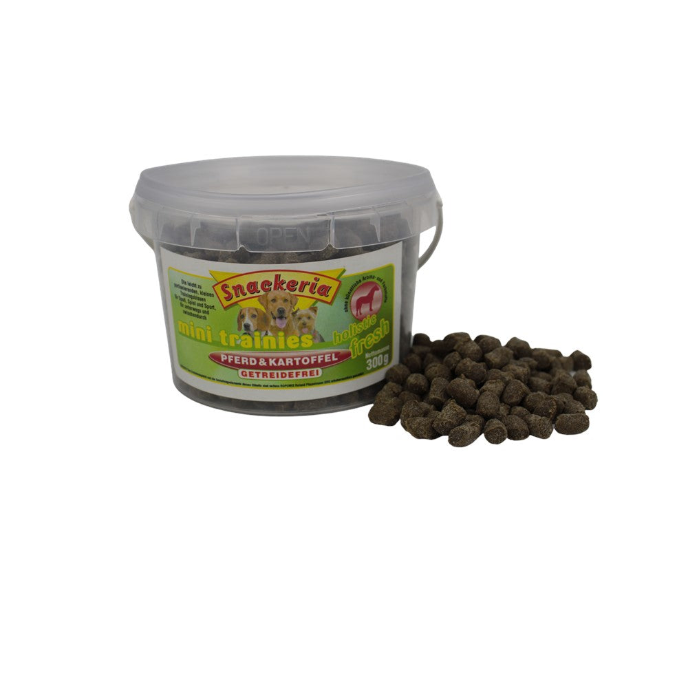Snackeria Mini-Trainies frisches Pferd & Kartoffel holistic 300g
