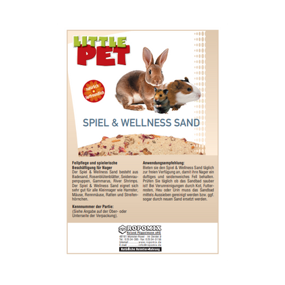 Little Pet Nagersand Nagerspiel & Wellnessand