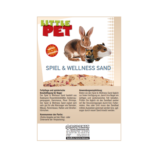Little Pet Nagersand Nagerspiel & Wellnessand
