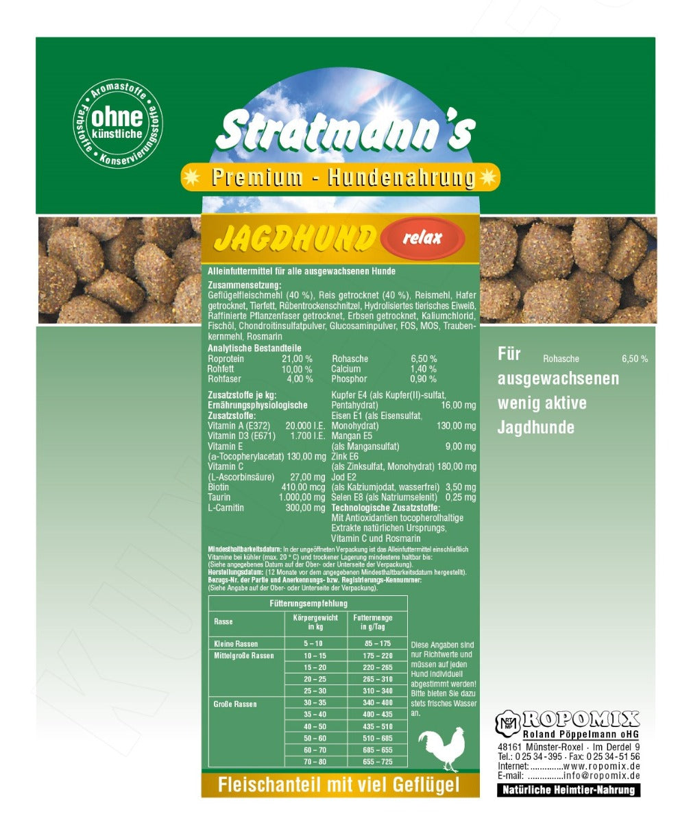 Stratmann`s Jagdhund Relax 15kg