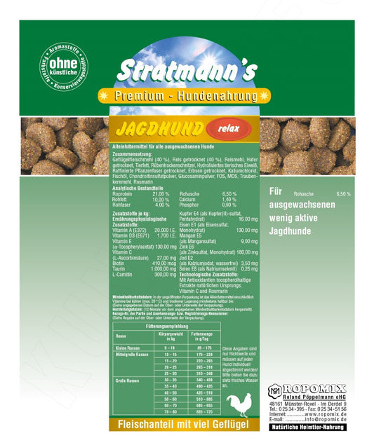 Stratmann`s Jagdhund Relax 15kg